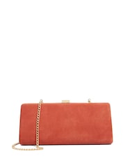 Dune London Pink Belinda Tear Drop Clutch - Image 1 of 5