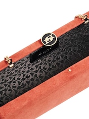 Dune London Pink Belinda Tear Drop Clutch - Image 4 of 5