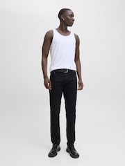 أسود - JACK & JONES Glenn Slim Fit 5 Pocket Chino Trousers - صورة 4 من 7