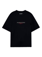 JACK & JONES Black 3 Pack Logo Short Sleeve T-Shirts - Image 2 of 4