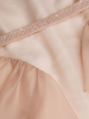 Monsoon Pink Joanie Organza Ruffle Party Dress - Image 3 of 3