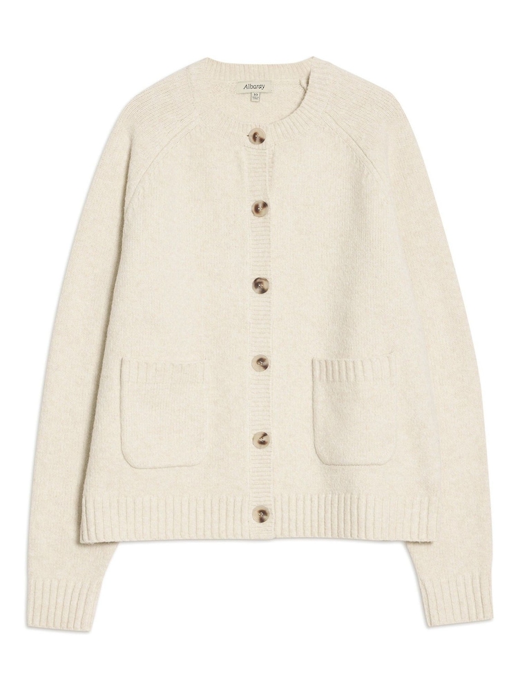 Albaray Cosy Pocket Crew Cardigan - Image 4 of 4 Albaray Cosy Pocket Crew Cardigan - Image 4 of 4