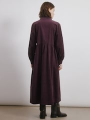 Albaray Cord Placket Midi Dress - Image 2 of 4