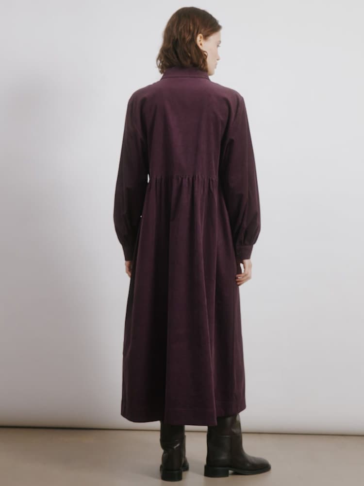 Albaray Cord Placket Midi Dress - Image 2 of 4