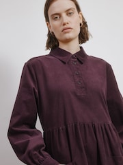 Albaray Cord Placket Midi Dress - Image 3 of 4