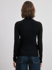 Albaray Black Jersey Turtle Neck - Image 3 of 4