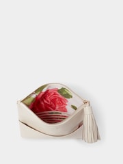 Osprey London Cream The Bexley Leather Clutch Bag - Image 3 of 5