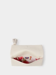 Osprey London Cream The Bexley Leather Clutch Bag - Image 4 of 5