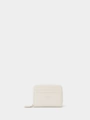 Osprey London Natural The Lyra Small Zip Leather Purse - Image 2 of 5