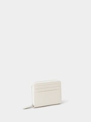 Osprey London Natural The Lyra Small Zip Leather Purse - Image 3 of 5
