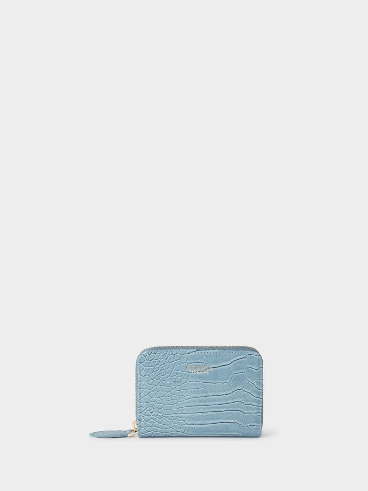 Osprey London Small The Fulham Zip Around Blue Purse - Image 1 of 5