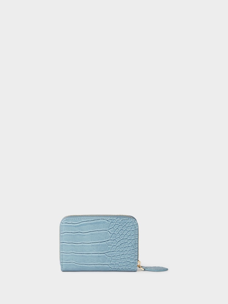 Osprey London Small The Fulham Zip Around Blue Purse - Image 2 of 5