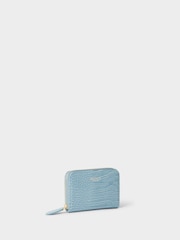 Osprey London Small The Fulham Zip Around Blue Purse - Image 3 of 5