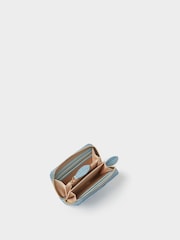 Osprey London Small The Fulham Zip Around Blue Purse - Image 4 of 5