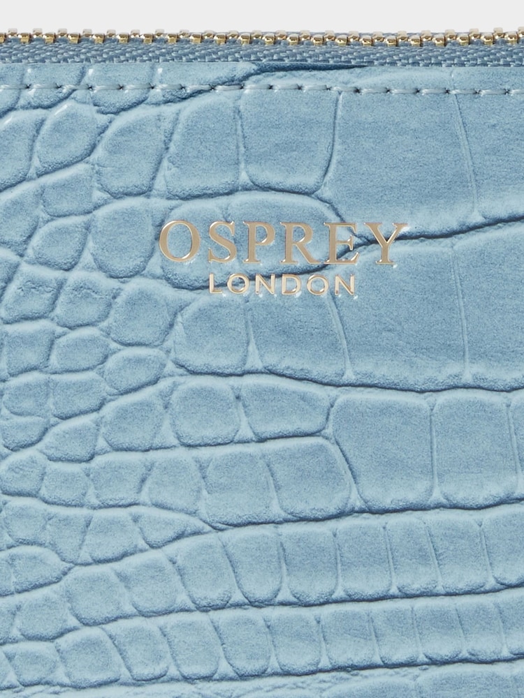 Osprey London Small The Fulham Zip Around Blue Purse - Image 5 of 5