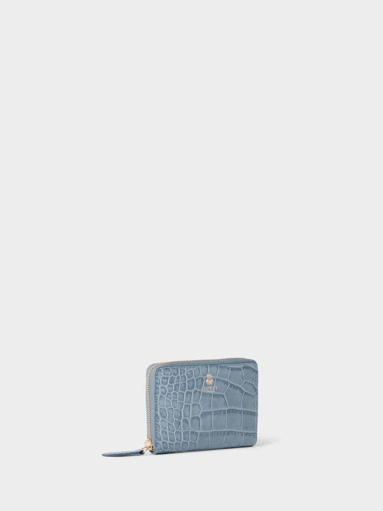 OSPREY LONDON Wentworth Italian Leather Medium Zip Purse - Image 2 of 5