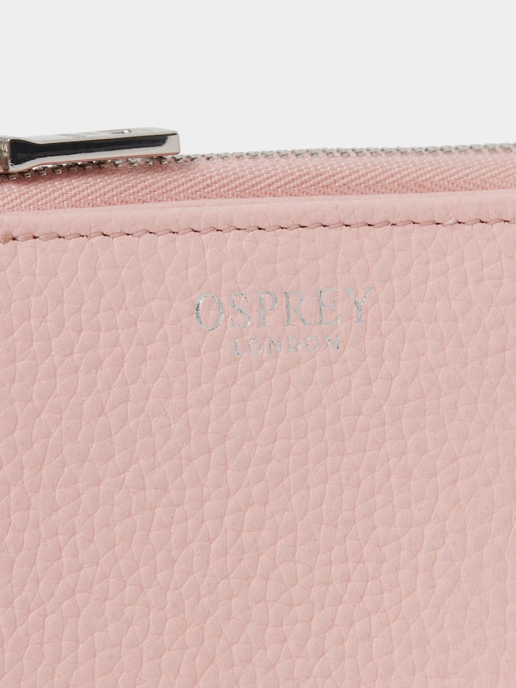 Osprey London The Stella Medium Leather Zip Purse - Image 5 of 5