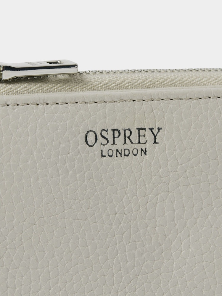 Osprey London The Stella Medium Leather Zip Purse - Image 5 of 5