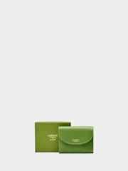 OSPREY LONDON Green The Tilly Leather Matinee Purse - Image 1 of 4