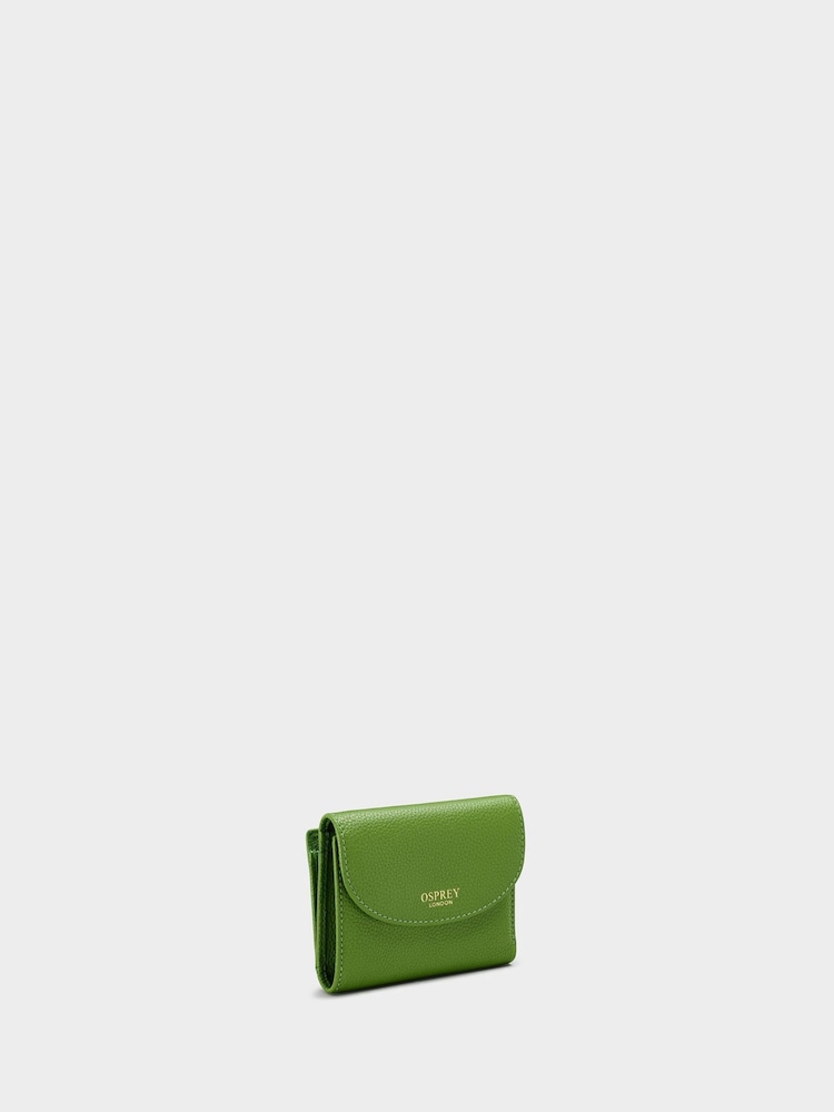 OSPREY LONDON Green The Tilly Leather Matinee Purse - Image 2 of 4