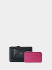 Azul - Osprey London Blue The Viva 2-in-1 Leather Pouch - Imagen 3 de 4