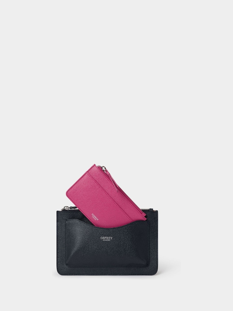 Azul - Osprey London Blue The Viva 2-in-1 Leather Pouch - Imagen 4 de 4