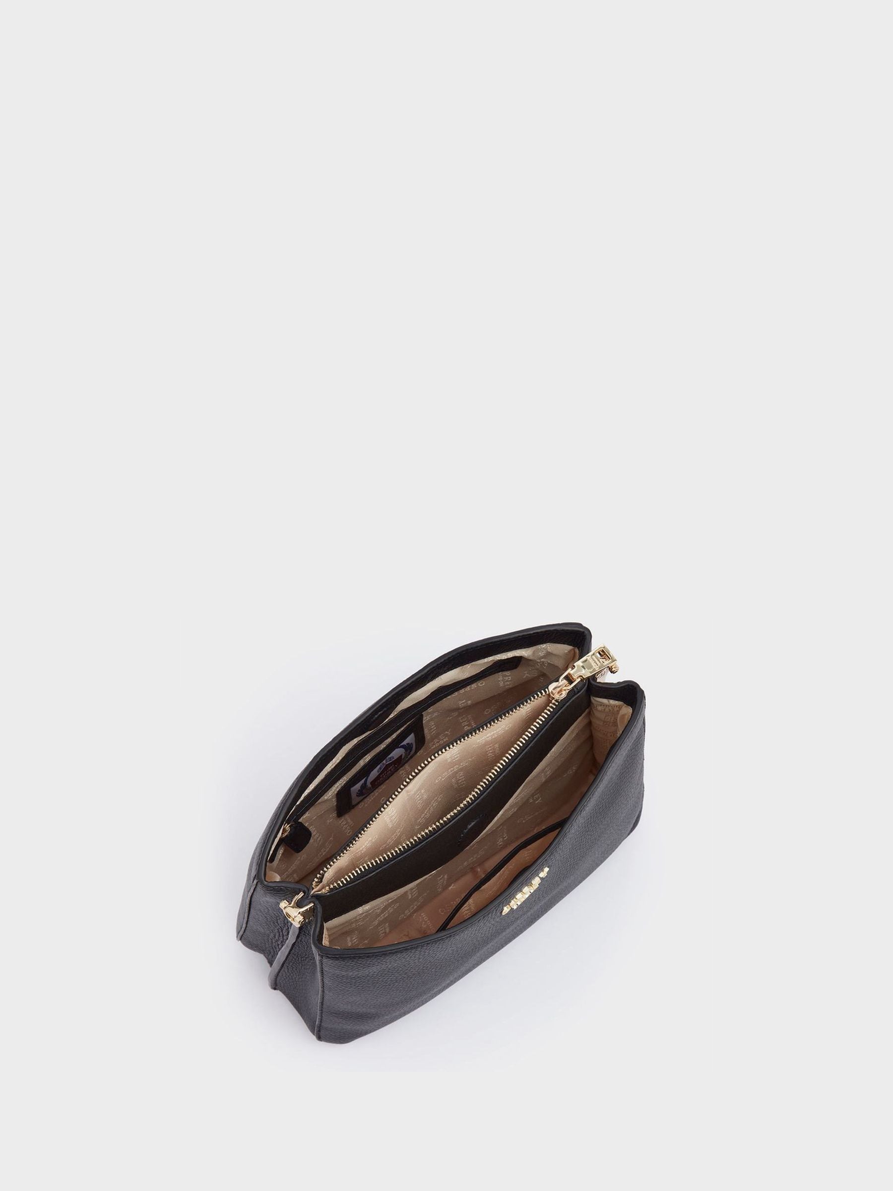Buy Osprey London Charcoal Black The Winchester Leather Grab Bag