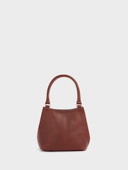 Osprey London Small The Narissa Leather Hobo Brown Bag - Image 1 of 4
