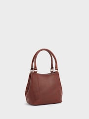 Osprey London Small The Narissa Leather Hobo Brown Bag - Image 2 of 4