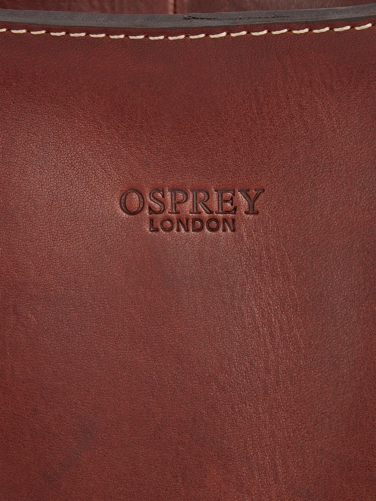 Osprey London Small The Narissa Leather Hobo Brown Bag - Image 4 of 4