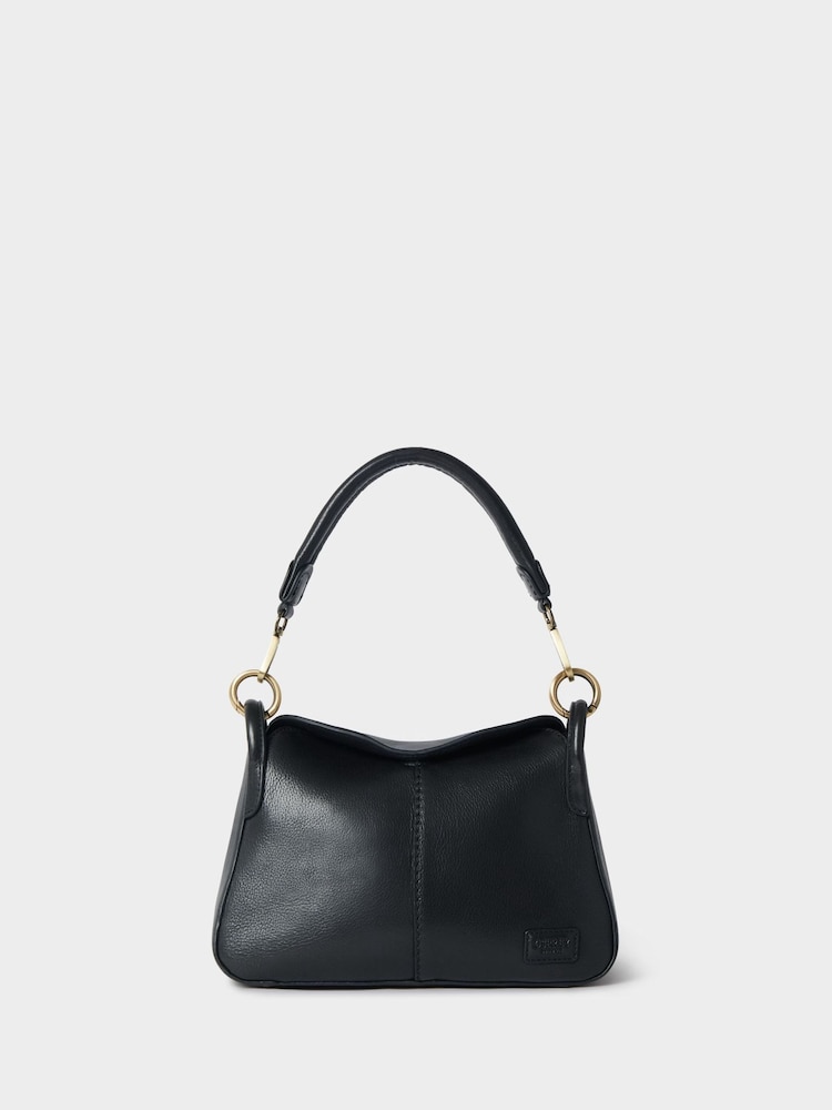 Osprey London Small The Oxford Leather Black Shoulder Bag - Image 1 of 5
