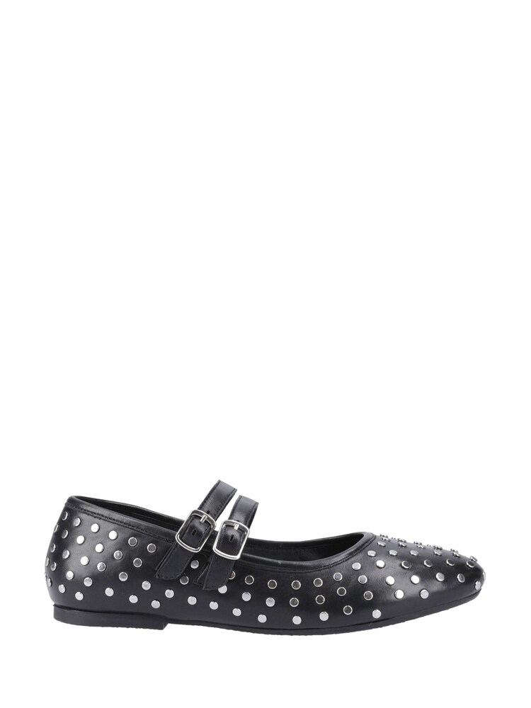 Hush Puppies Black Nixie Mary Jane Stud - Image 1 of 5 Hush Puppies Black Nixie Mary Jane Stud - Image 1 of 5