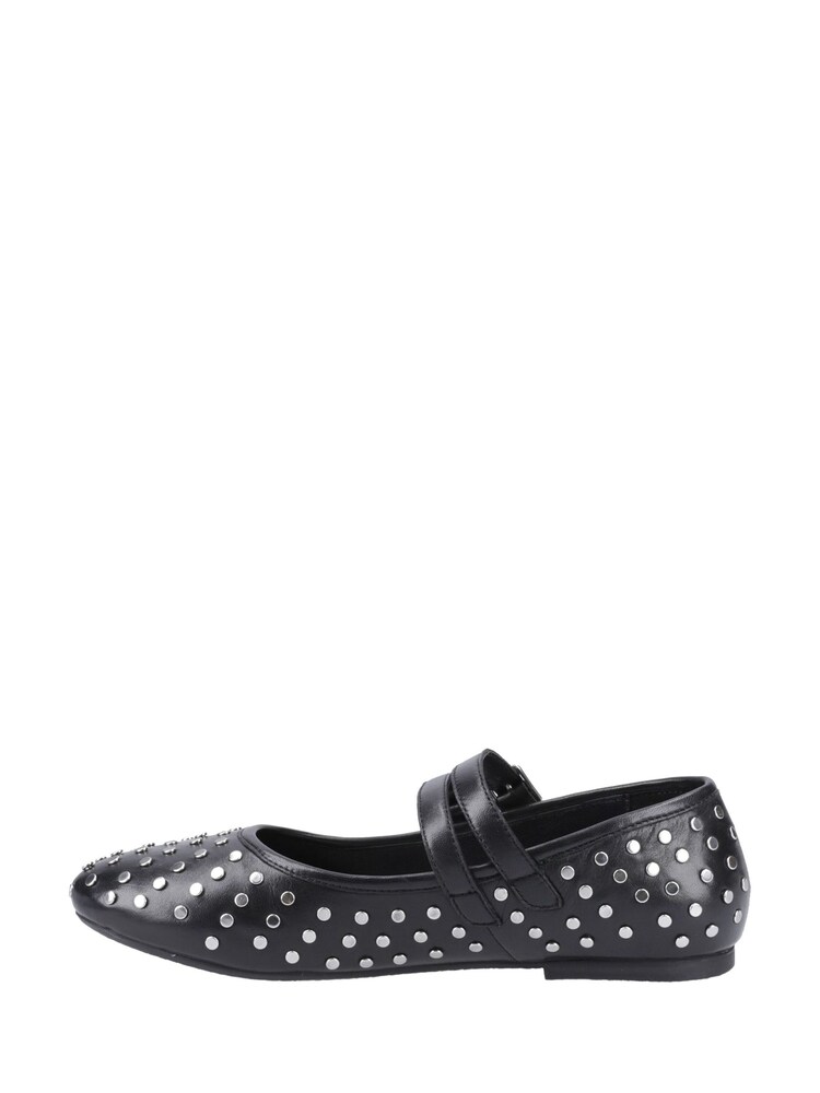 Hush Puppies Black Nixie Mary Jane Stud - Image 2 of 5 Hush Puppies Black Nixie Mary Jane Stud - Image 2 of 5