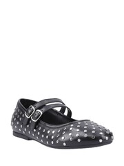 Hush Puppies Black Nixie Mary Jane Stud - Image 4 of 5