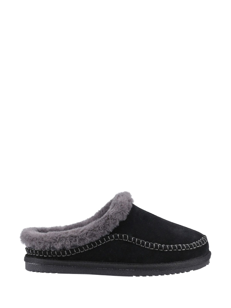 Schwarz - Hush Puppies Anika Slippers - Bild 1 von 5