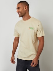 Threadbare Brown Avocado Graphic Print T-Shirt - Image 2 of 4