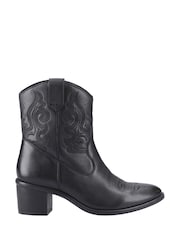 Hush Puppies Wynn Stitch Black Boots - Image 1 of 5