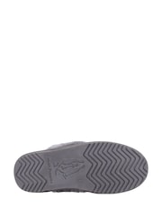 Hush Puppies Grey Arianna Plaid Slippers - Image 5 of 5
