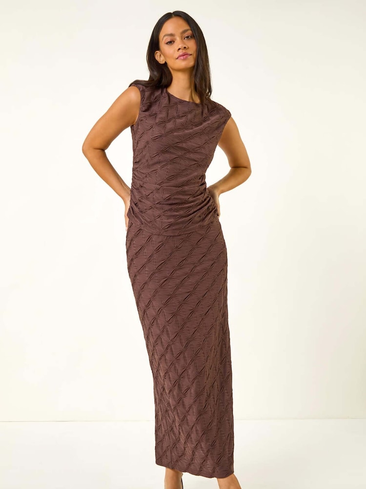 Blusa Romana Texturizada Stretch - Imagem 2 de 5