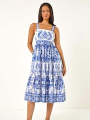 Roman Baroque Cami Dress - Imagen 2 de 5