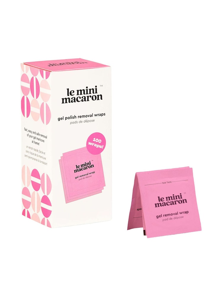 Le Mini Macaron Gel Polish Remover Wraps 100 - Image 1 of 3
