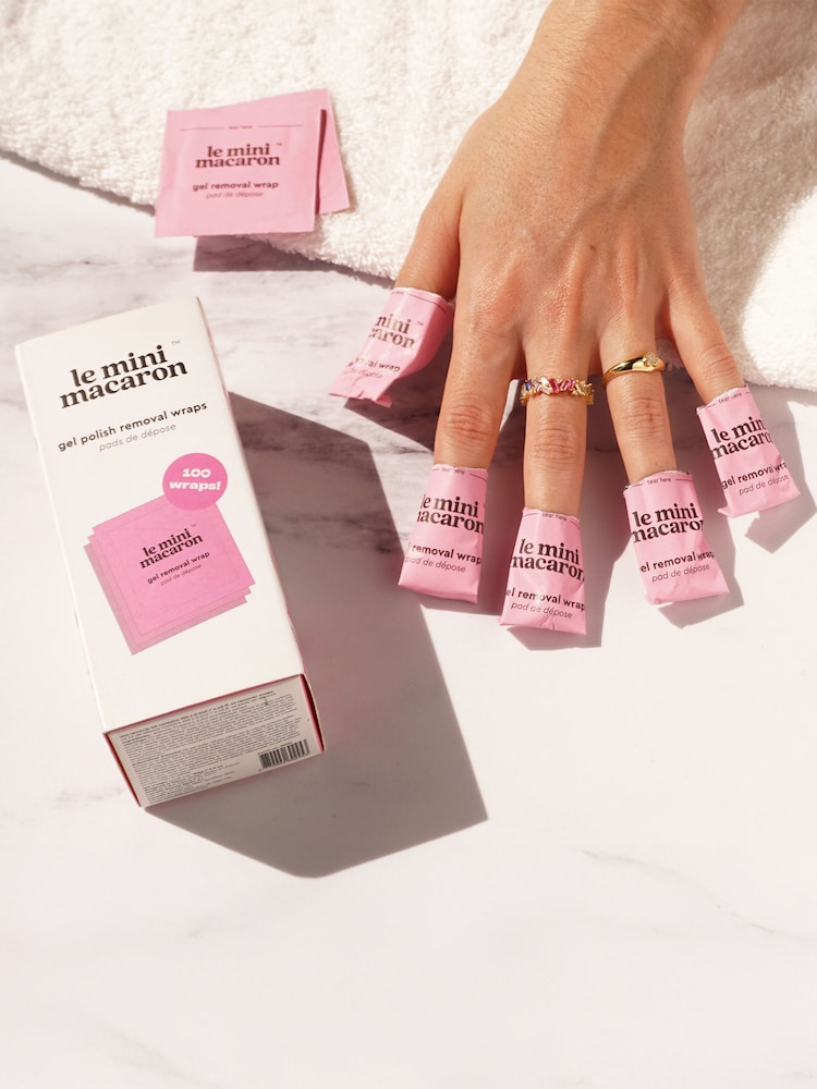 Le Mini Macaron Gel Polish Remover Wraps 100 - Image 3 of 3