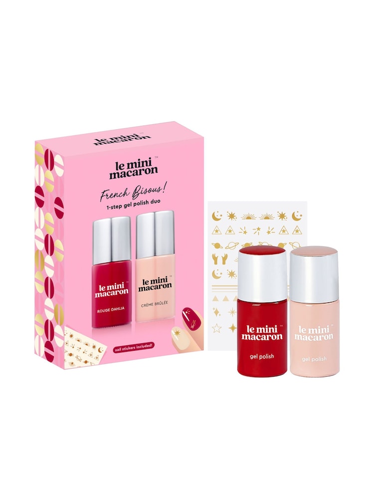 Le Mini Macaron French Bisous Gel Polish Duo Set - Image 1 of 6