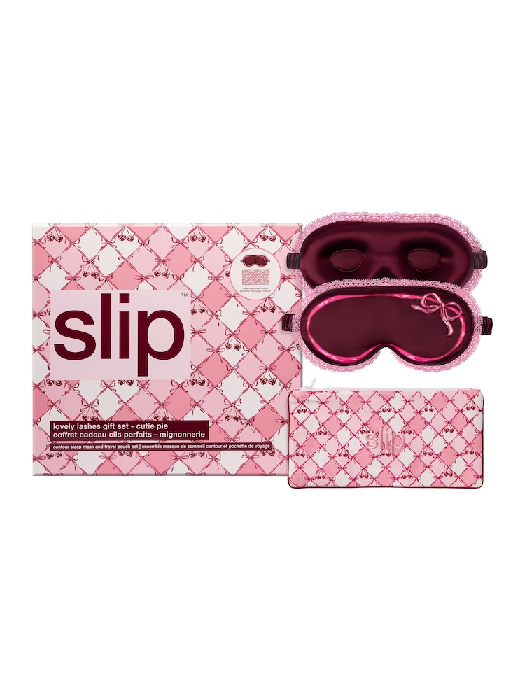 Slip Pure Silk Lovely Lashes Gift Set With Lace Trim (Worth £95) - Image 1 of 5