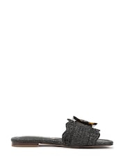 Sam Edelman Bambi Regular Fit Slider Black Sandals - Image 1 of 6