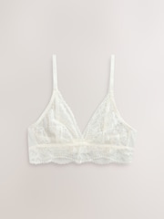 Black/Pink/White Bralette Lace Bras 3 Pack - Image 8 of 11