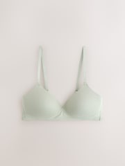 녹색/주황색/Cream - 코튼 Blend 얼티밋 컴포트 브래지어 3 팩 - 10의 이미지 6