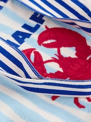 蓝色 - Striped Bag - 5的图像4｝