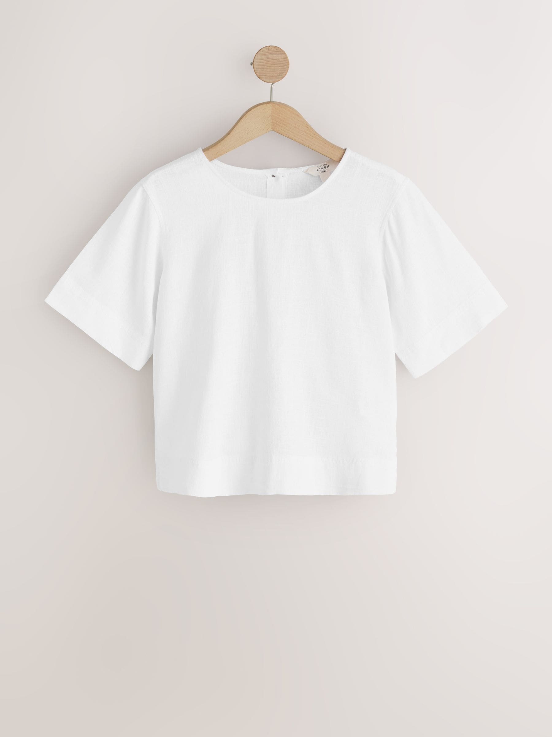 Linen base tシャツ　ホワイト Deuxieme Classe（ドゥーズィエムクラス）の「LINEN BASE Tシャツ（T