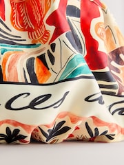 Printed Shoulder Bag - Image 8 of 10